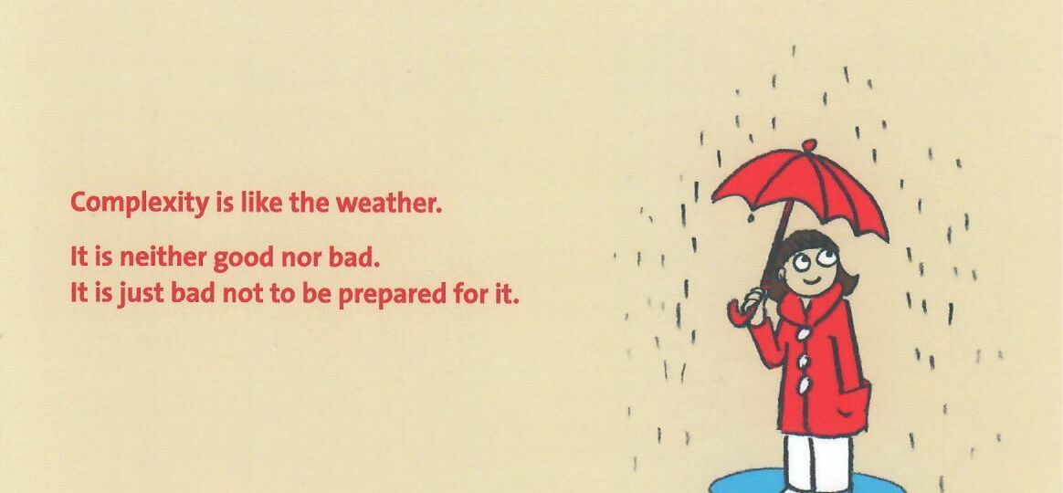 Complexity is like zhe weather